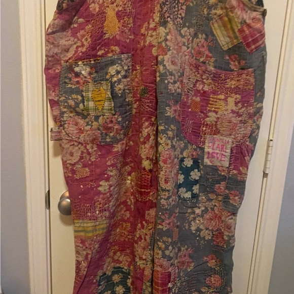 Magnolia Pearl Piecewise Love Overalls. One size, New, purchased and never worn. - Picture 9 of 10